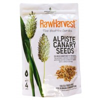 RawHarvest Canary Seeds (4 lbs) for Human Consumption, Silica Fiber Free.